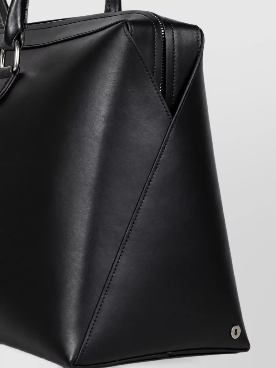 Mm6 Maison Margiela Leather Weekend Bag