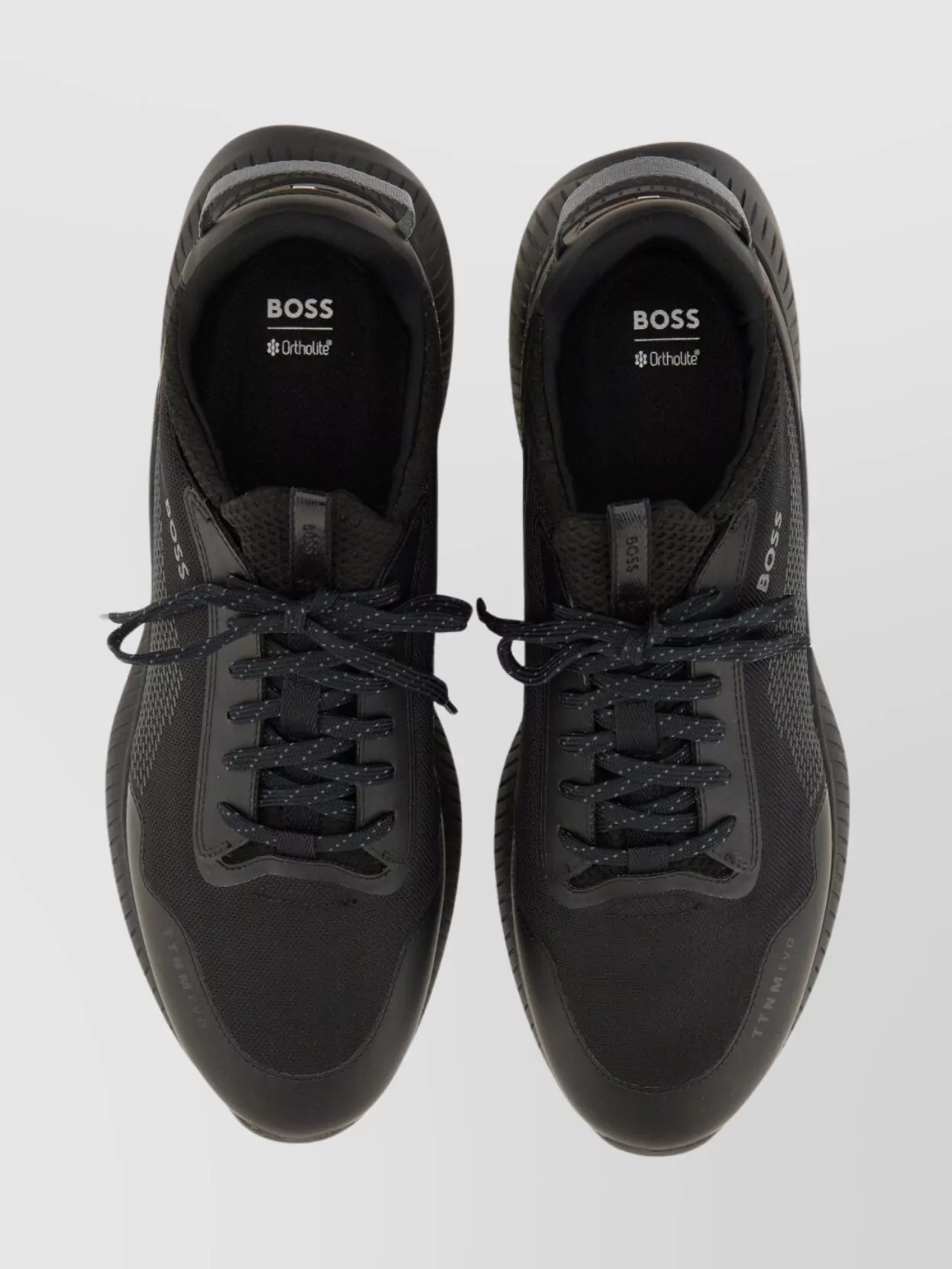 Hugo Boss Low-top Mesh Rubber Sole Sneakers