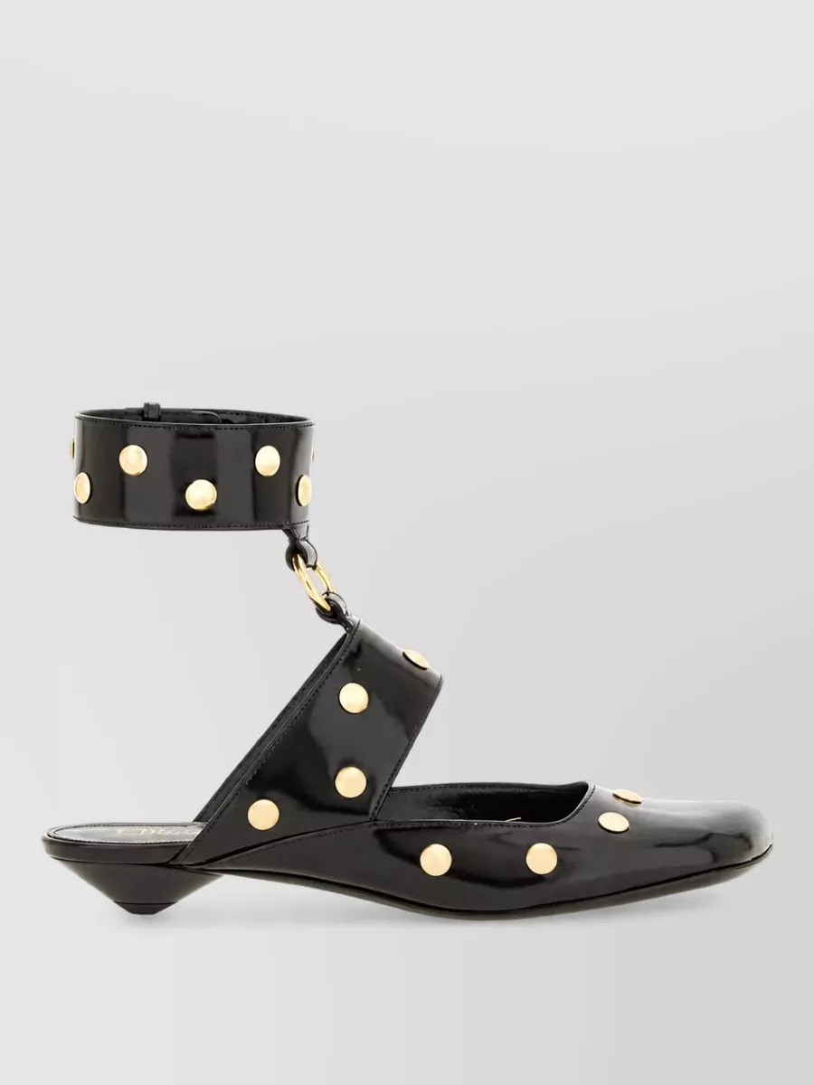 Chloé Leather Jade Sandals