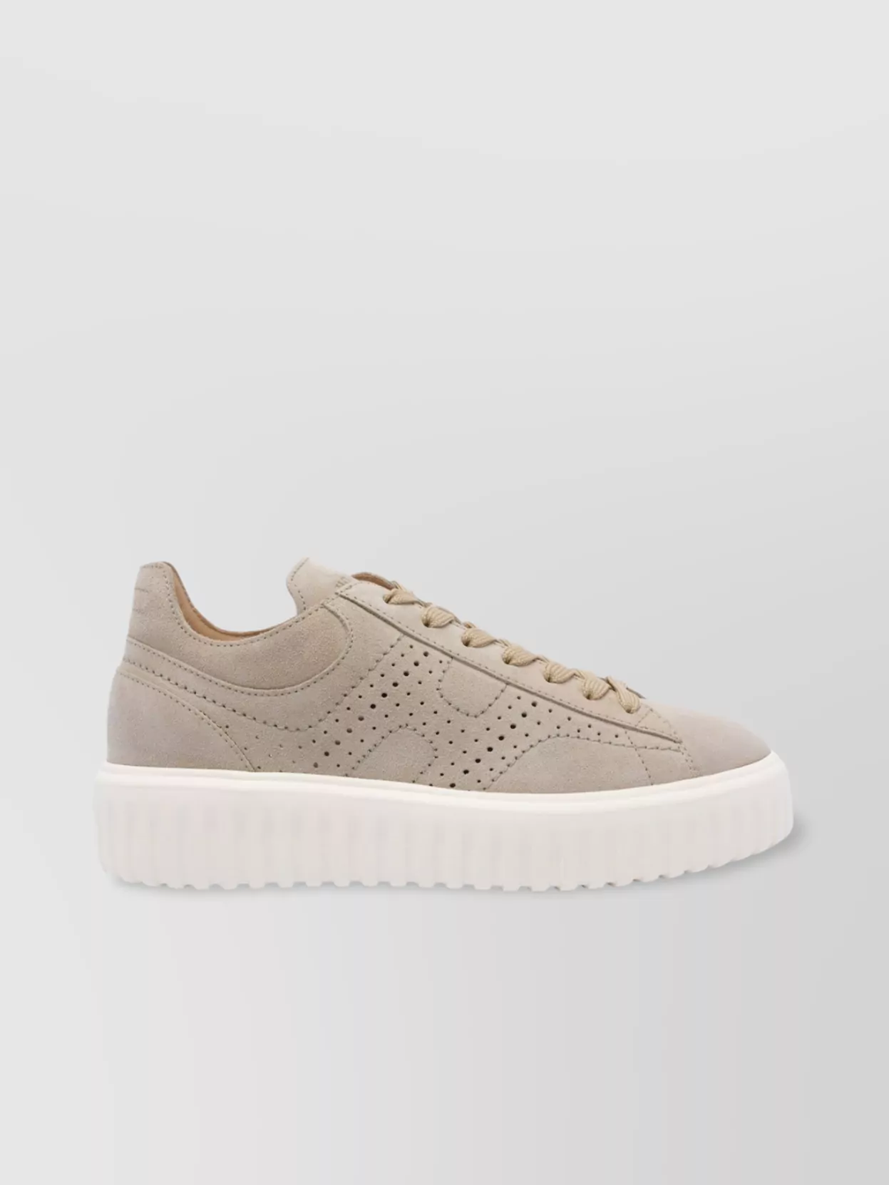 Hogan Low Top Suede Sneakers H-Stripes