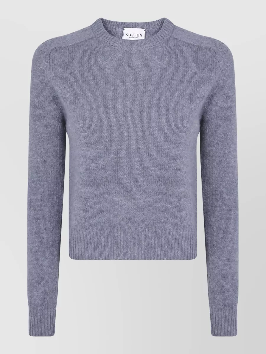 Kujten cashmere caroline round neck sweatshirt