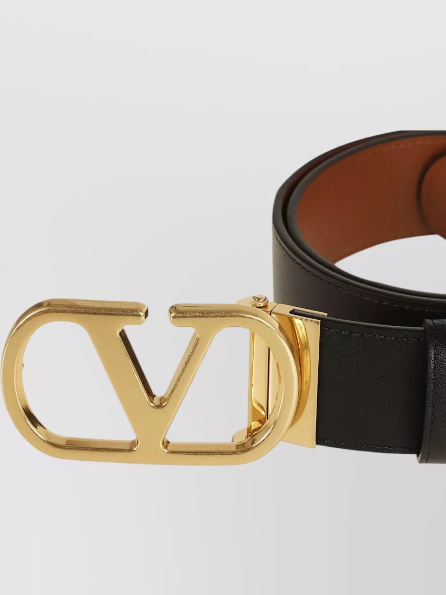 Valentino Garavani Leather Reversible Belt