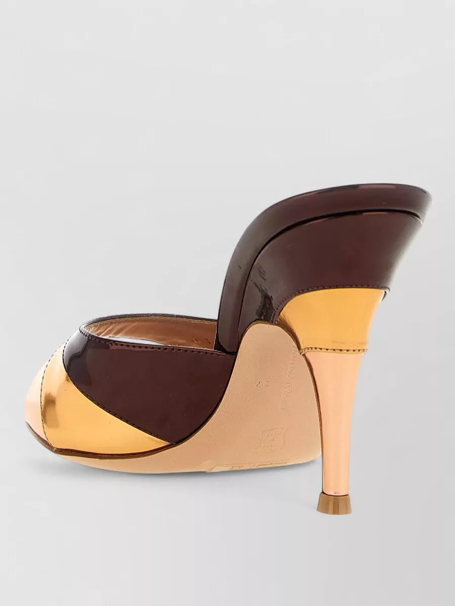 Gianvito Rossi Leather Mules