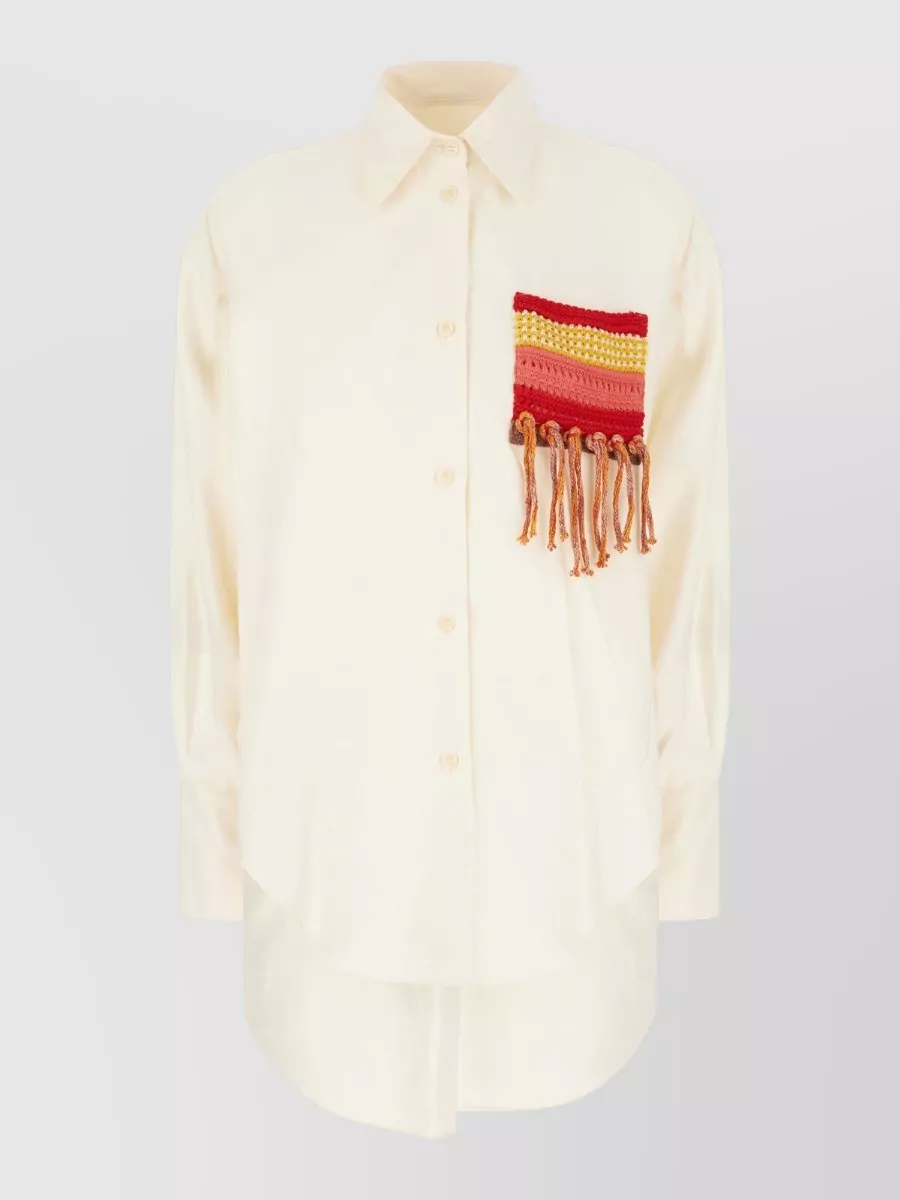 Laneus viscose shirt