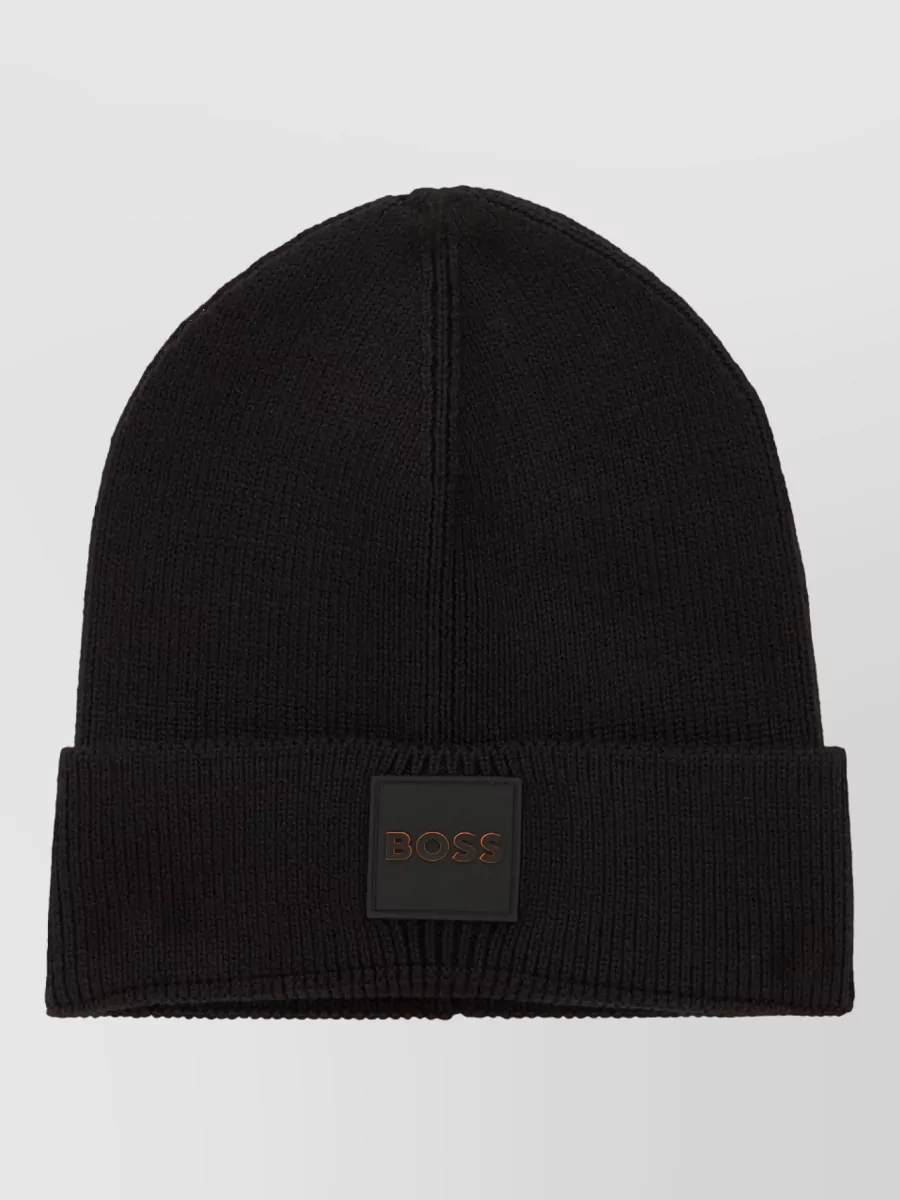 Boss wool beanie