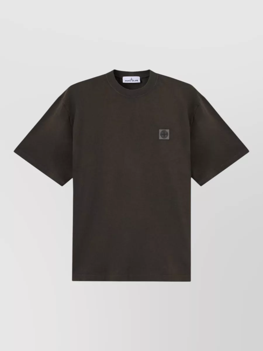 Stone Island ribbed regular-fit t-shirt