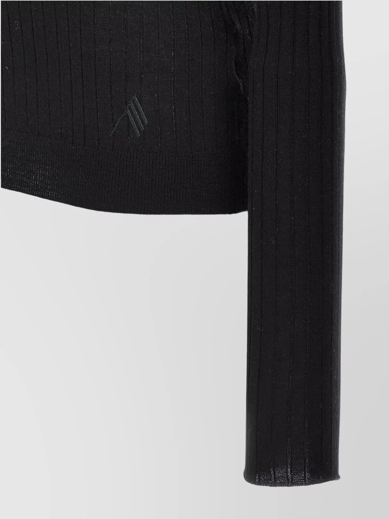 Attico Ribbed Sweater Sweaters And Cardigans
