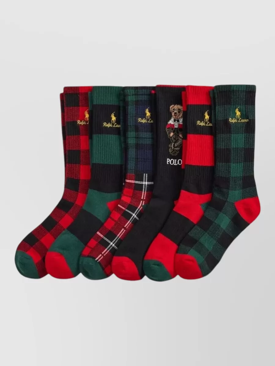 Polo Ralph Lauren cotton crew socks 6 pack