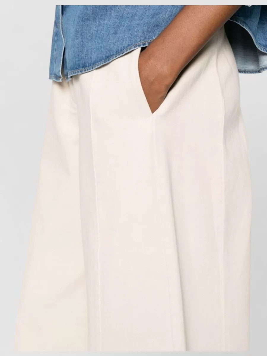 Forte Forte Cotton Wide-Leg Trousers