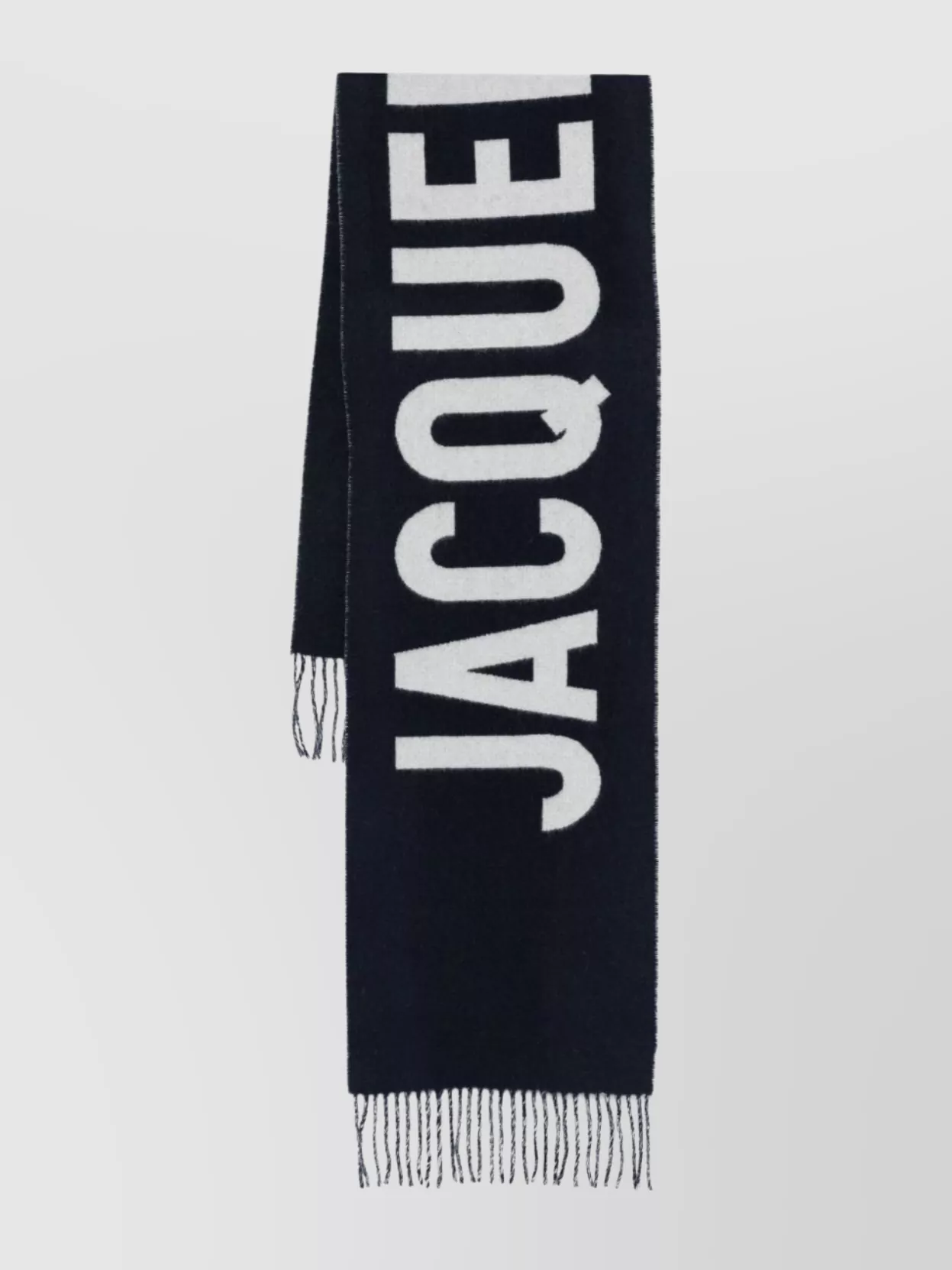 Jacquemus Fringed Wool Rectangular Scarf