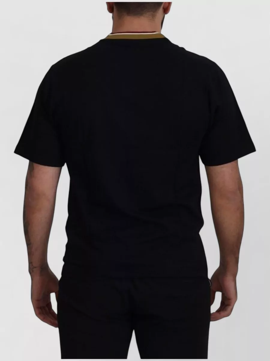 Dolce&Gabbana Cotton Embroidered Crewneck T-Shirt