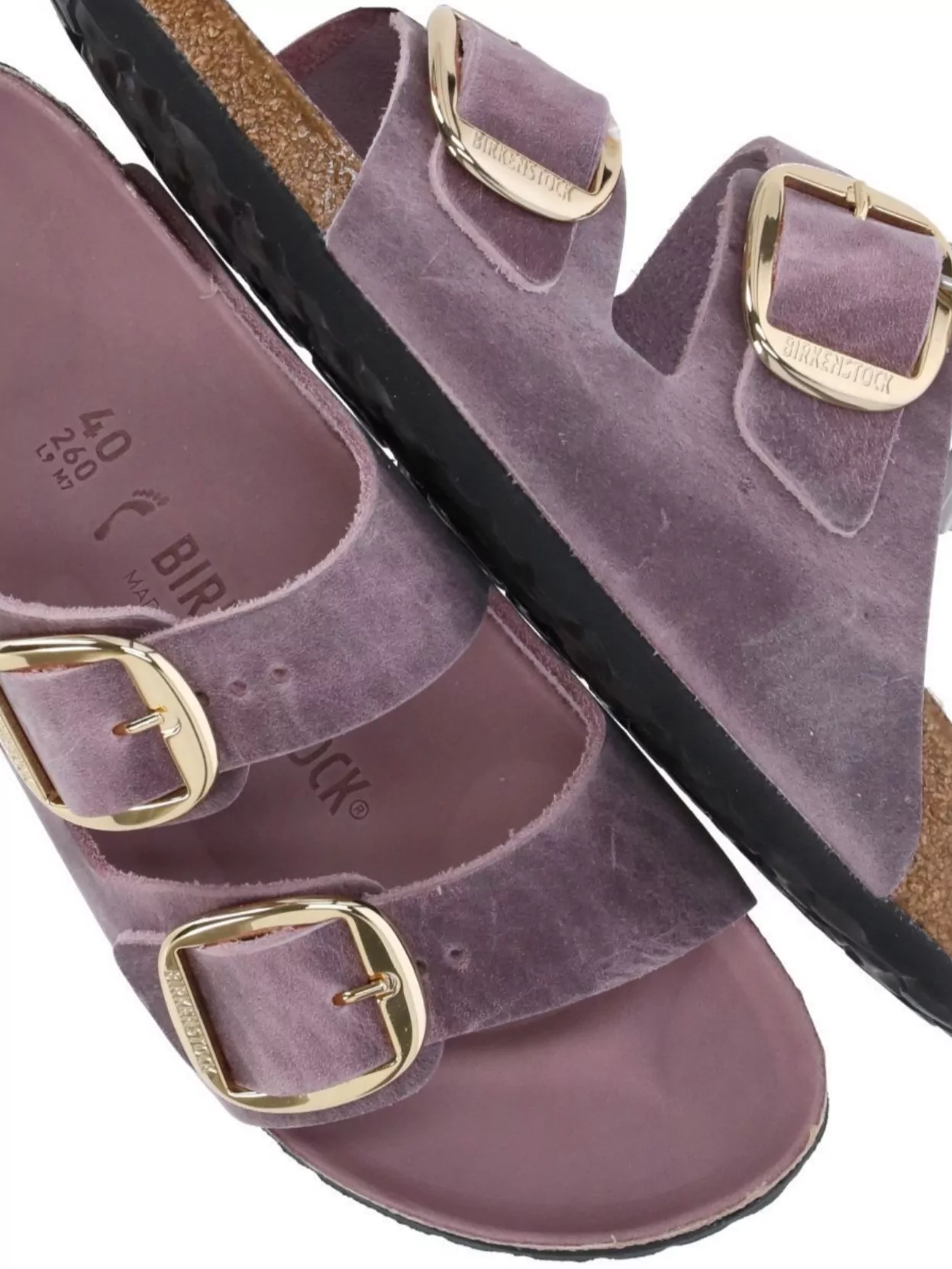 Birkenstock Suede Leather Unisex Sandals
