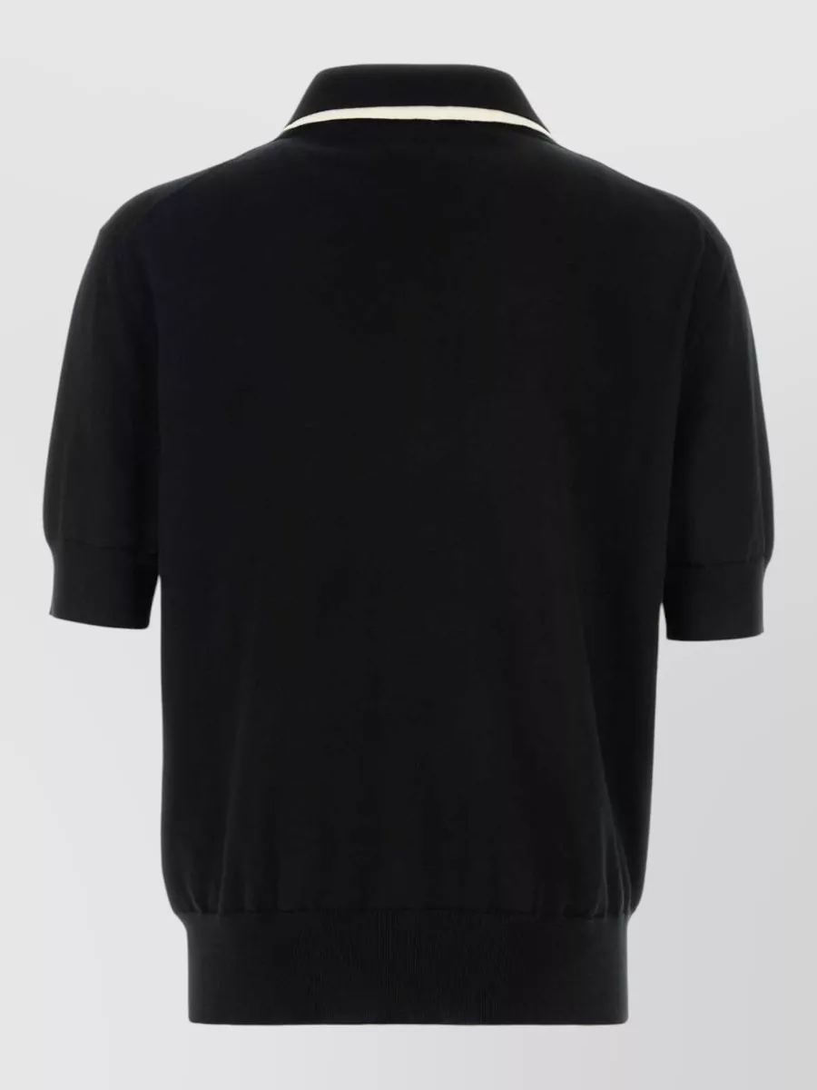 Jil Sander Cotton Polo Shirt