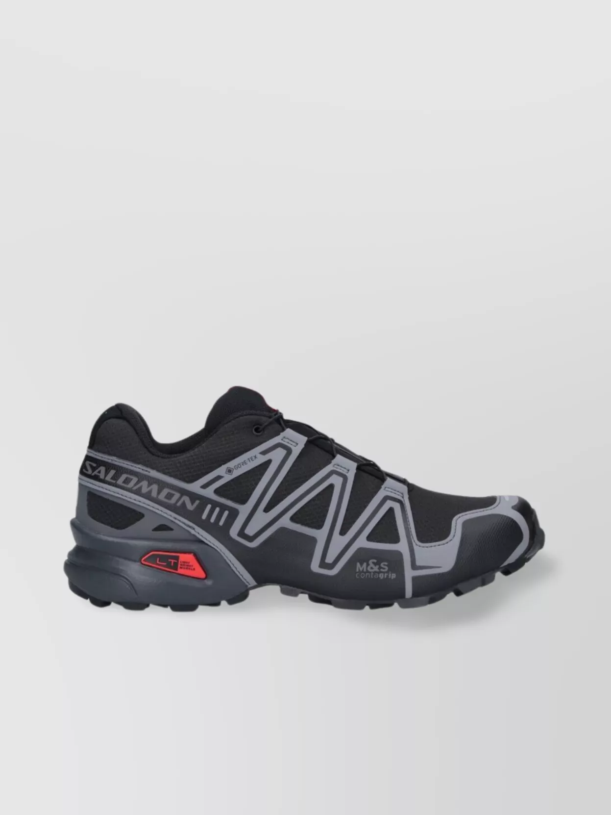 Salomon Low Top Sneakers With Mesh Upper And Rubber Sole