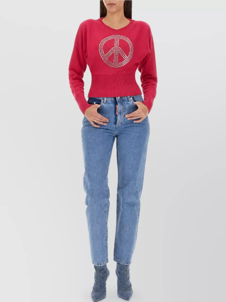 Moschino Virgin Wool Sweatshirt