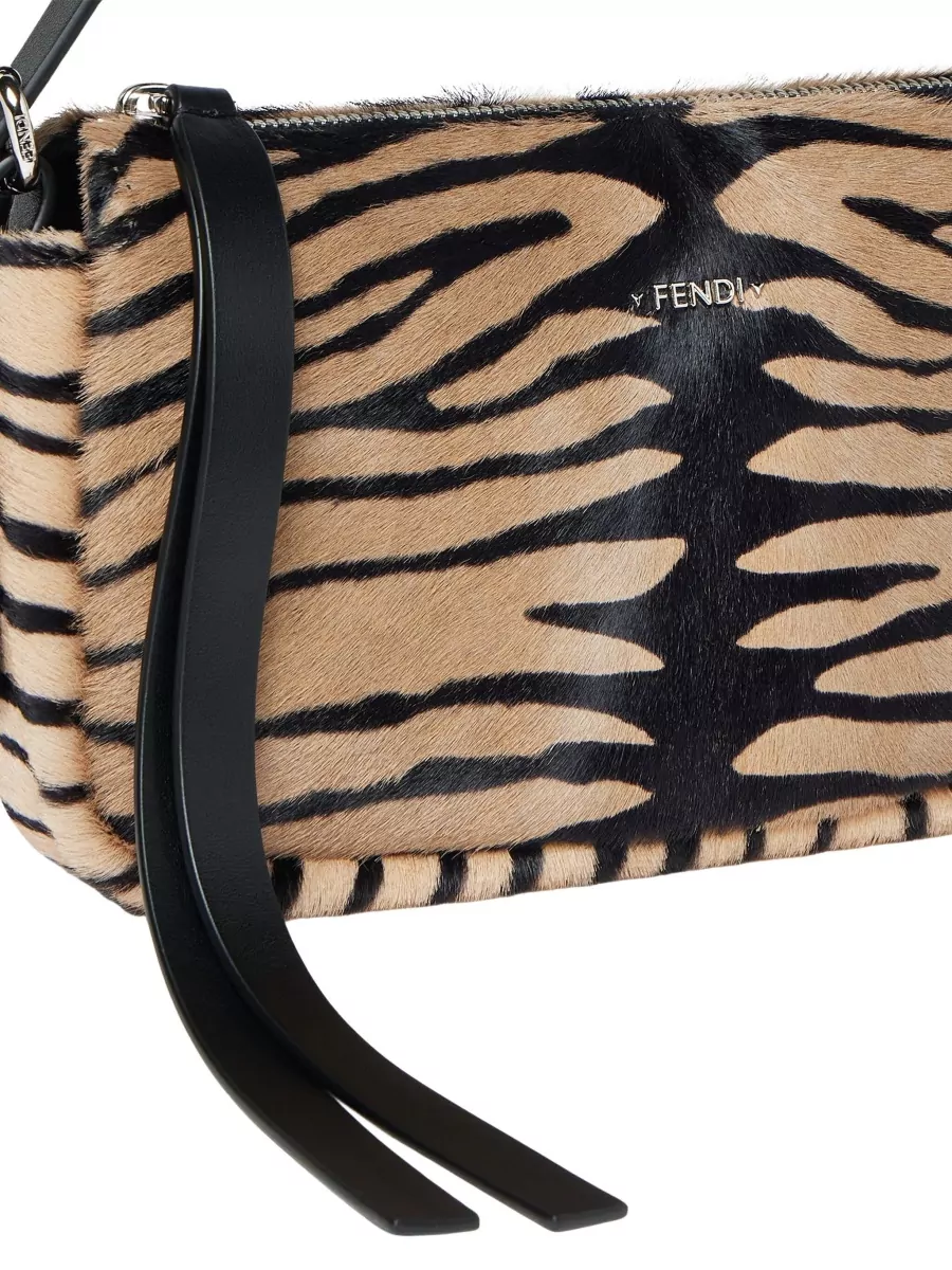 Fendi Small calf hair clutch bag