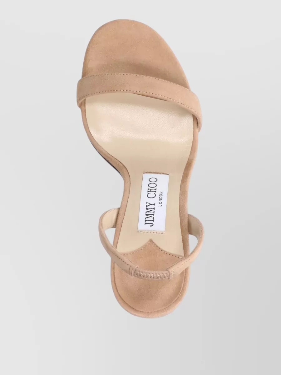 Jimmy Choo Jenn 100Mm Open Toe Stiletto Sandals