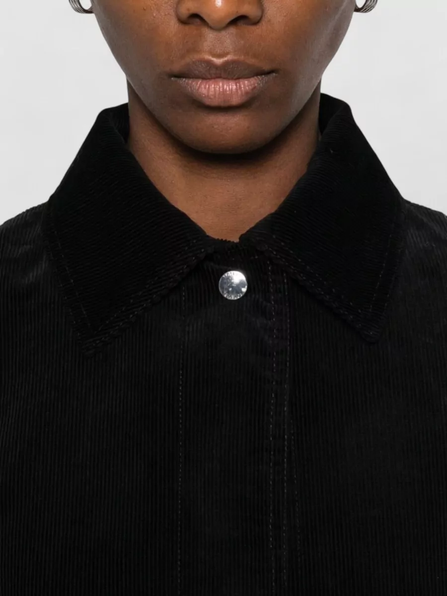 Totême Corduroy Overshirt Jacket Long Sleeves Pockets