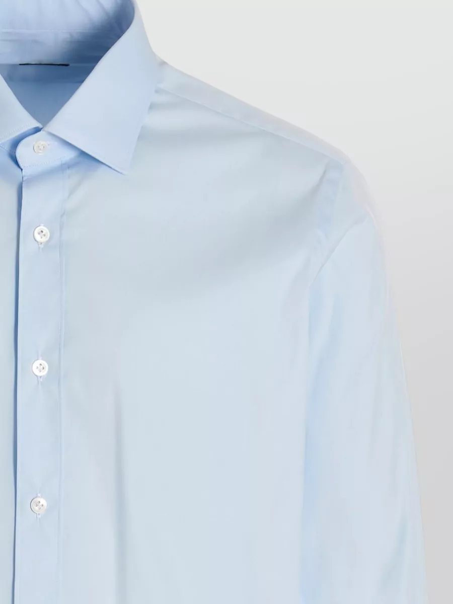 Barba Poplin Long-Sleeve Shirt