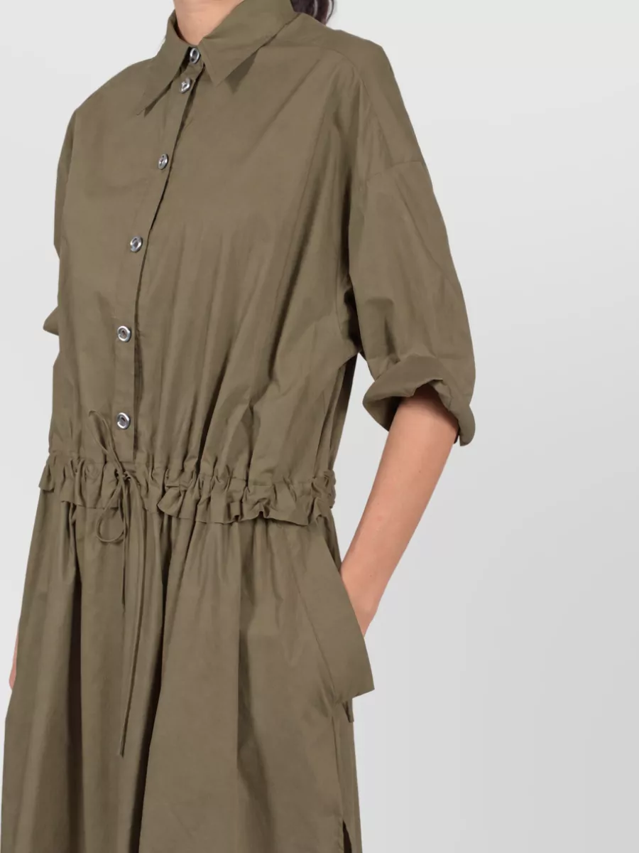 Pinko Cotton Midi Dress