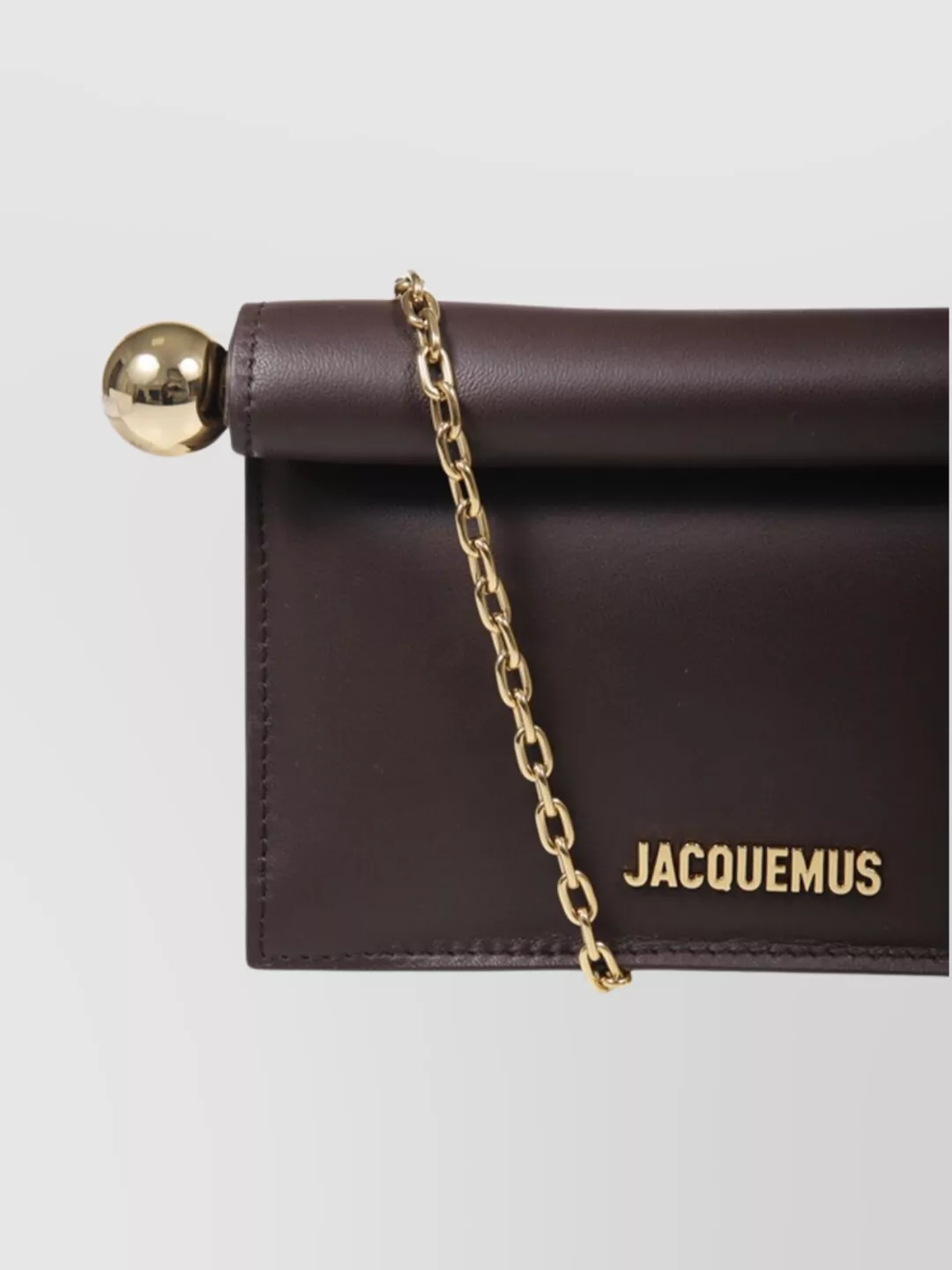 Jacquemus Round Clutch Bag Chain Strap