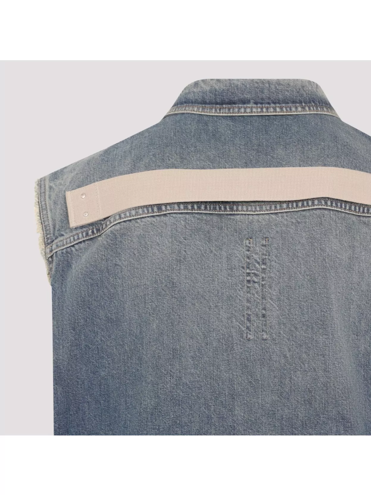 Shop Rick Owens Drkshdw Sleeveless Jumbo Vest Chest Pockets