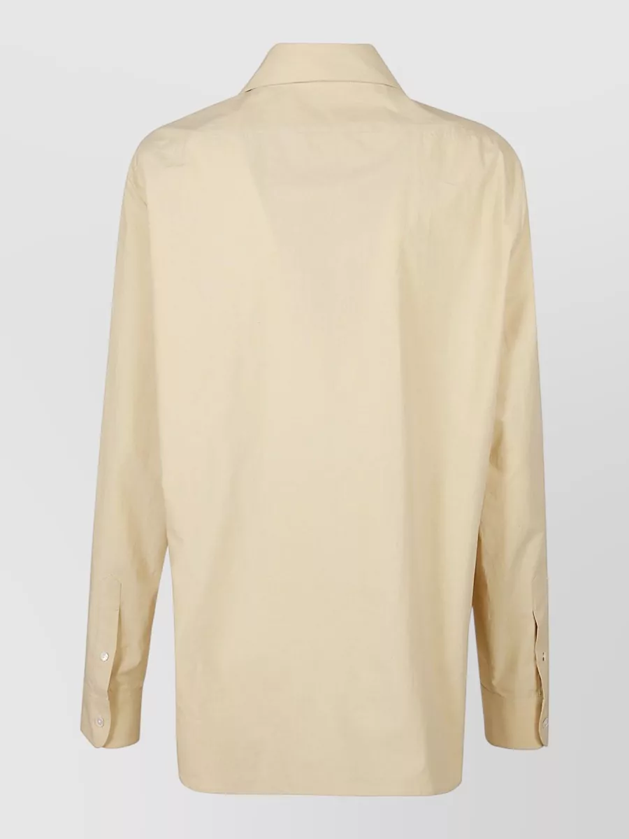 The Row Cotton Regular-Fit Long-Sleeve Shirt