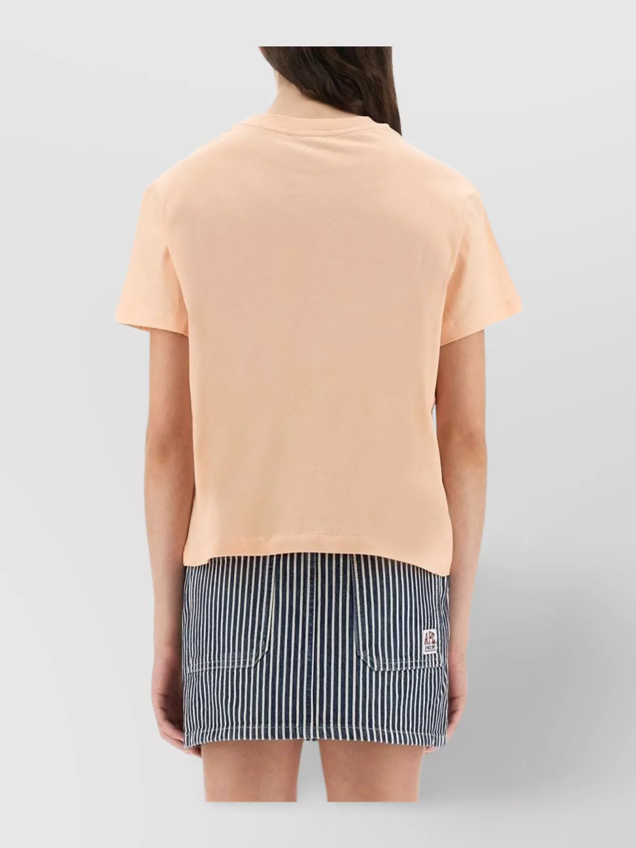 Apc Madame Gots Street T-shirt In Orange