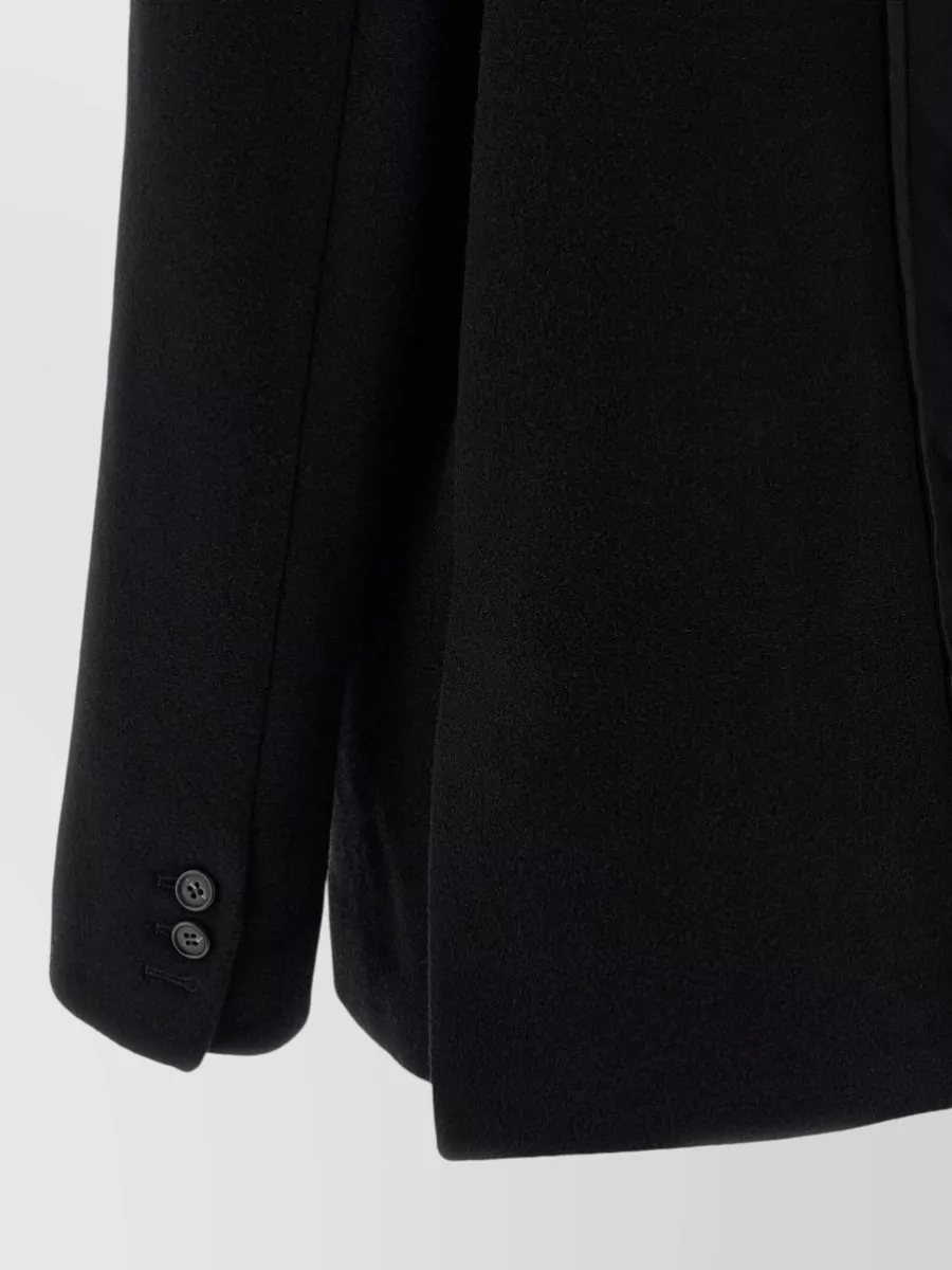 Mm6 Maison Margiela Virgin Wool Single-Breasted Blazer