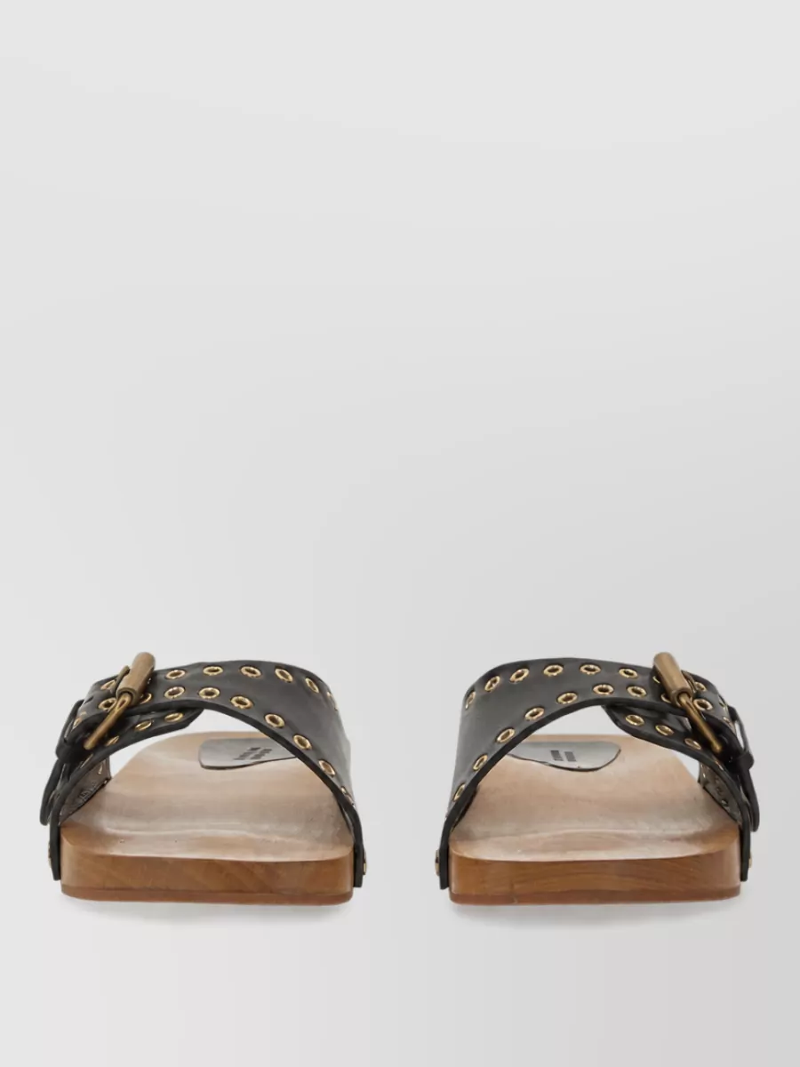 Isabel Marant leather clogs