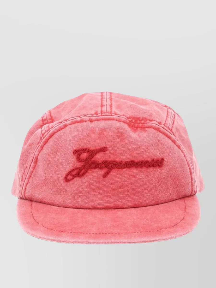 Jacquemus logo cotton cap