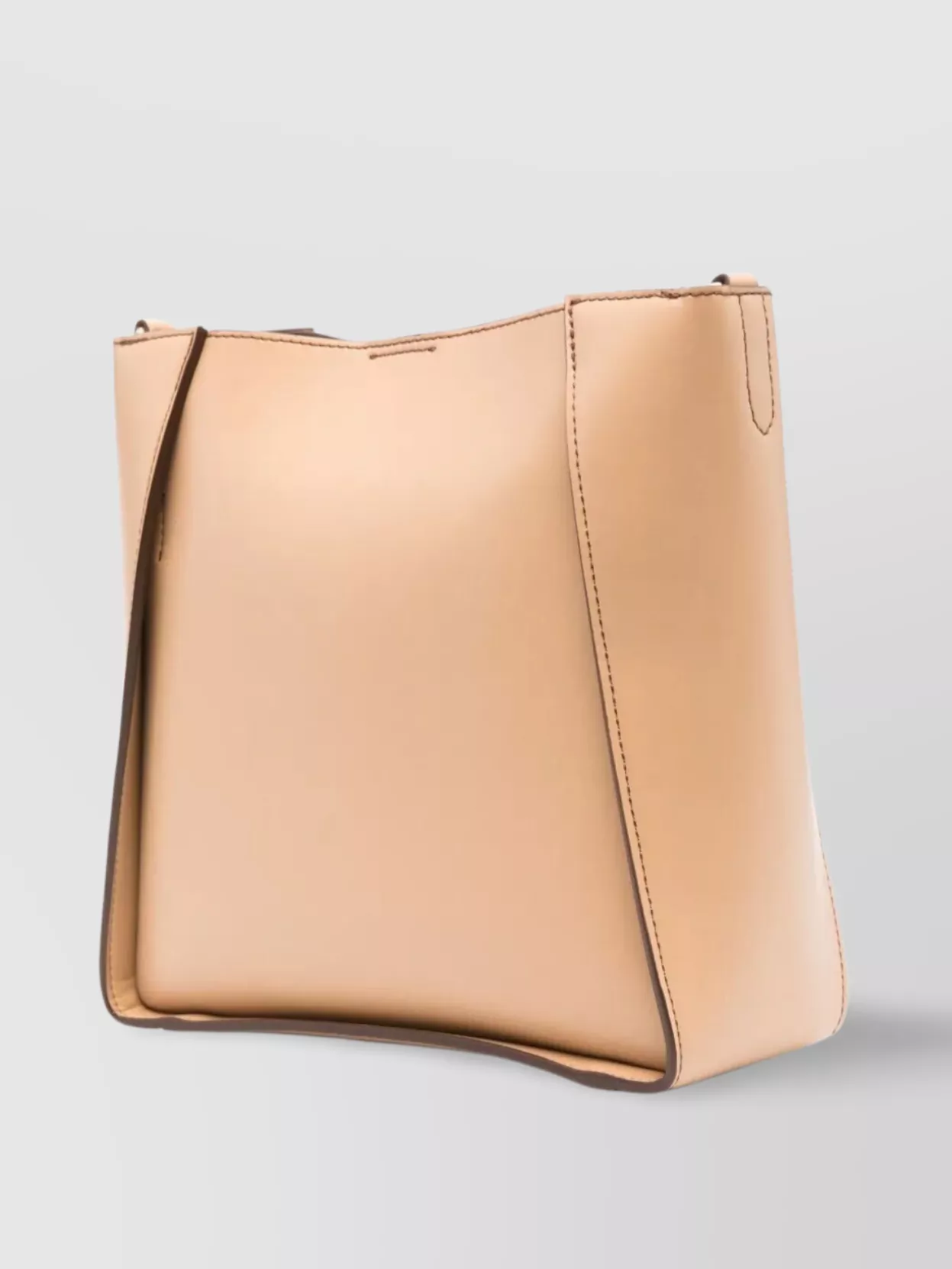 Stella Mccartney Circle Logo Perforated Crossbody Bag