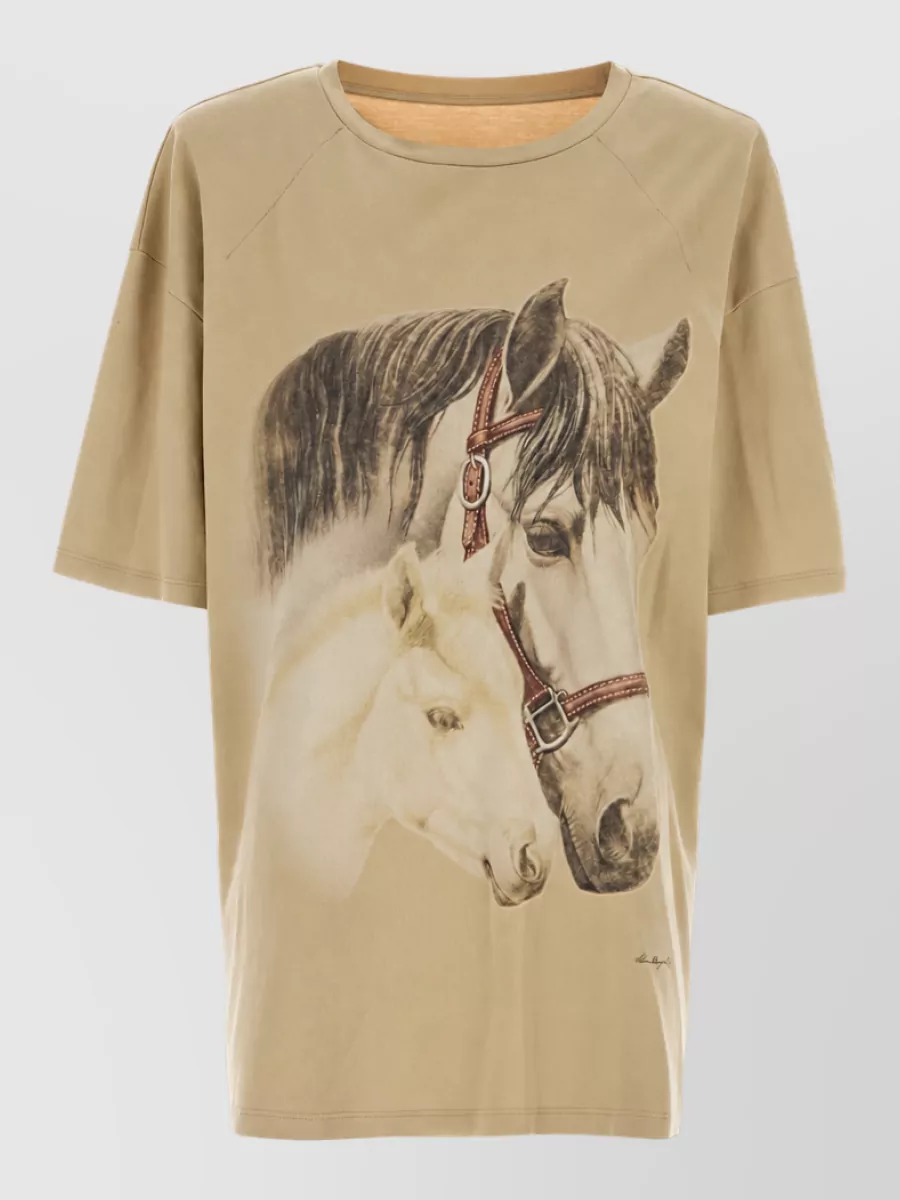 Mm6 Maison Margiela cotton oversized t-shirt