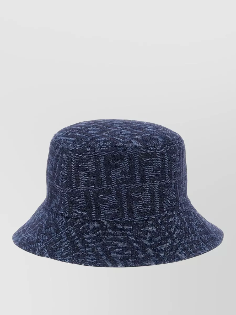 Fendi Reversible Bucket Hat Wide Brim Design