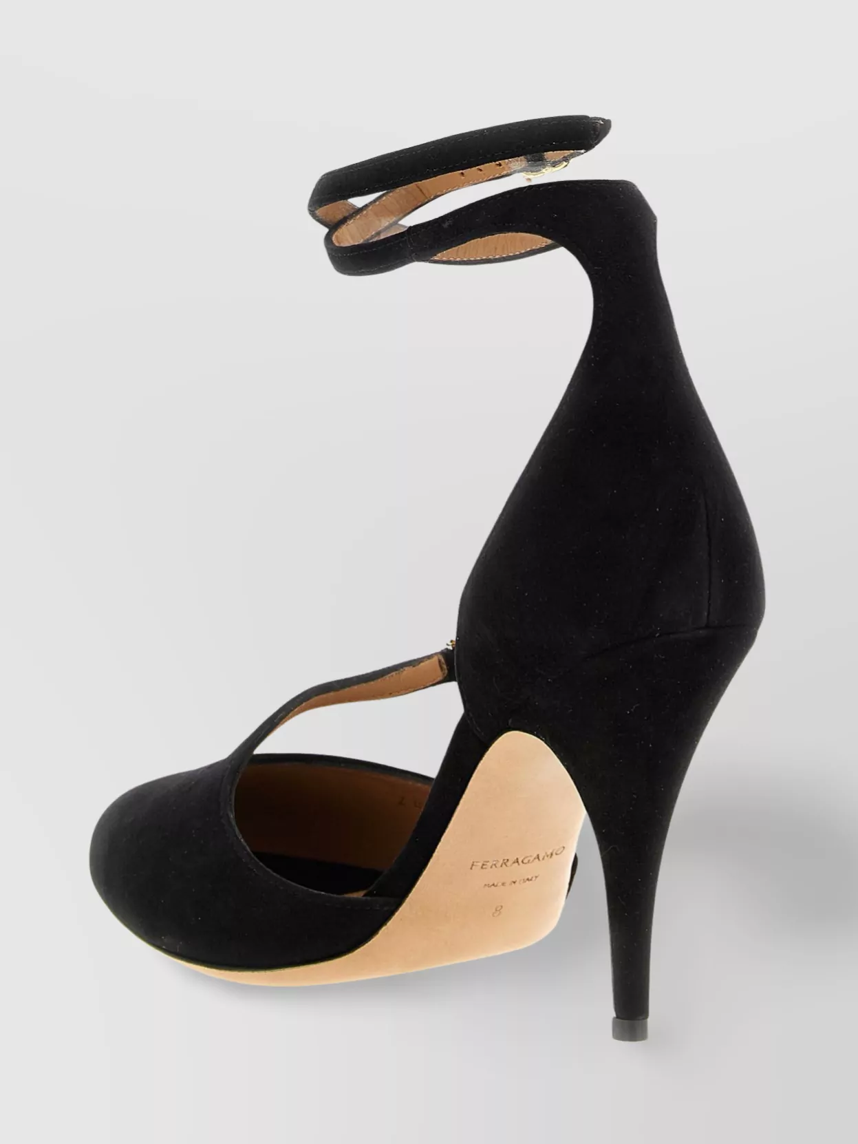 Ferragamo Gold Hardware Strap Sandals