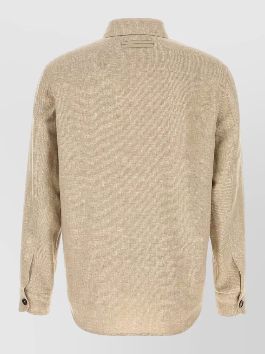 Zegna Cashmere Blend Shirt