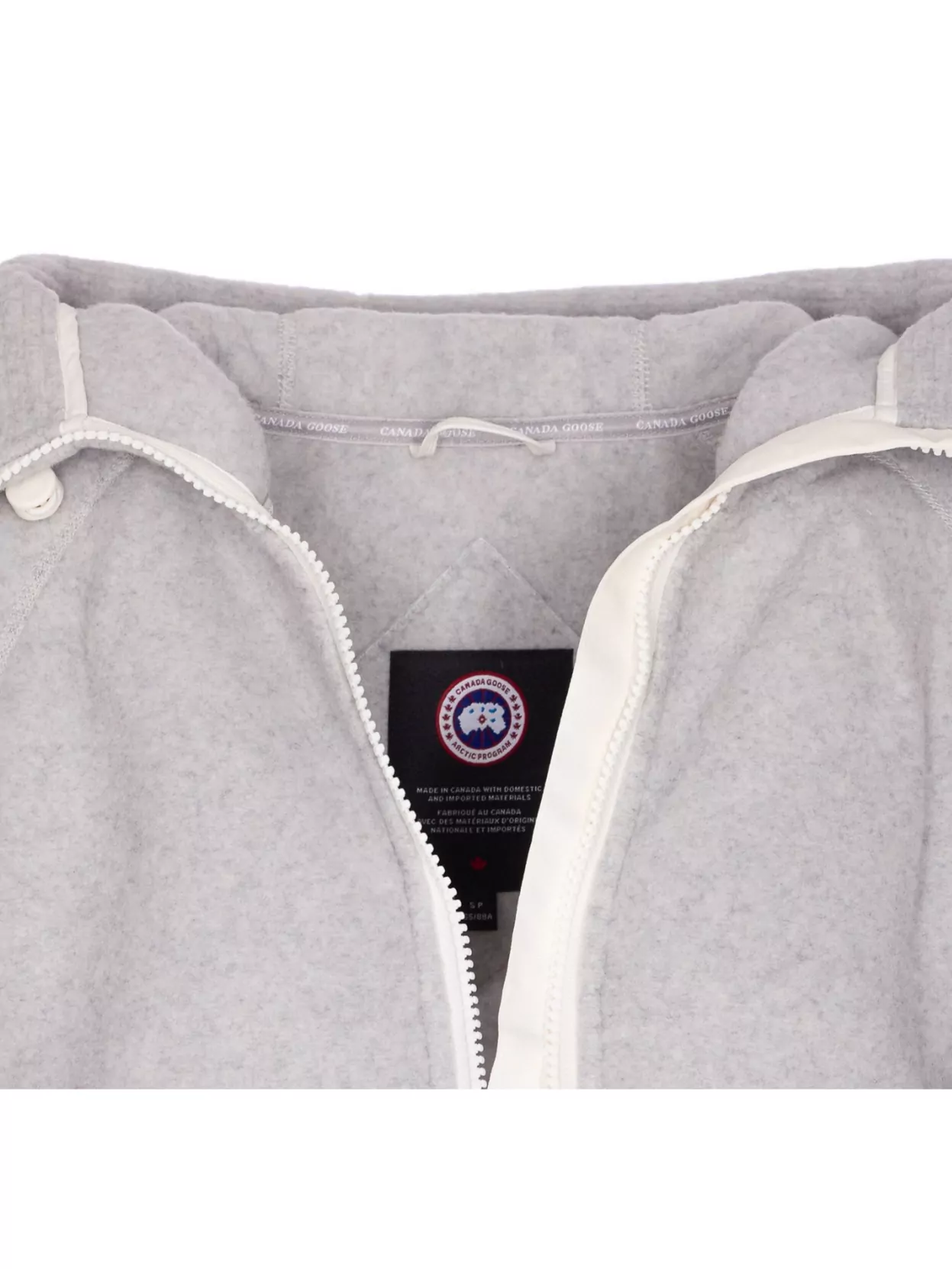 Canada Goose Hooded Jacket With Pockets And Long Sleeves