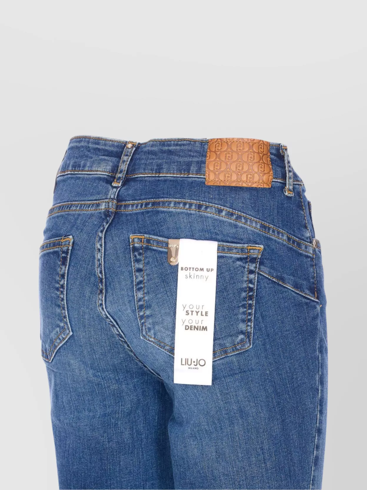 Liu Jo High Waist Skinny Denim Jeans With Pockets