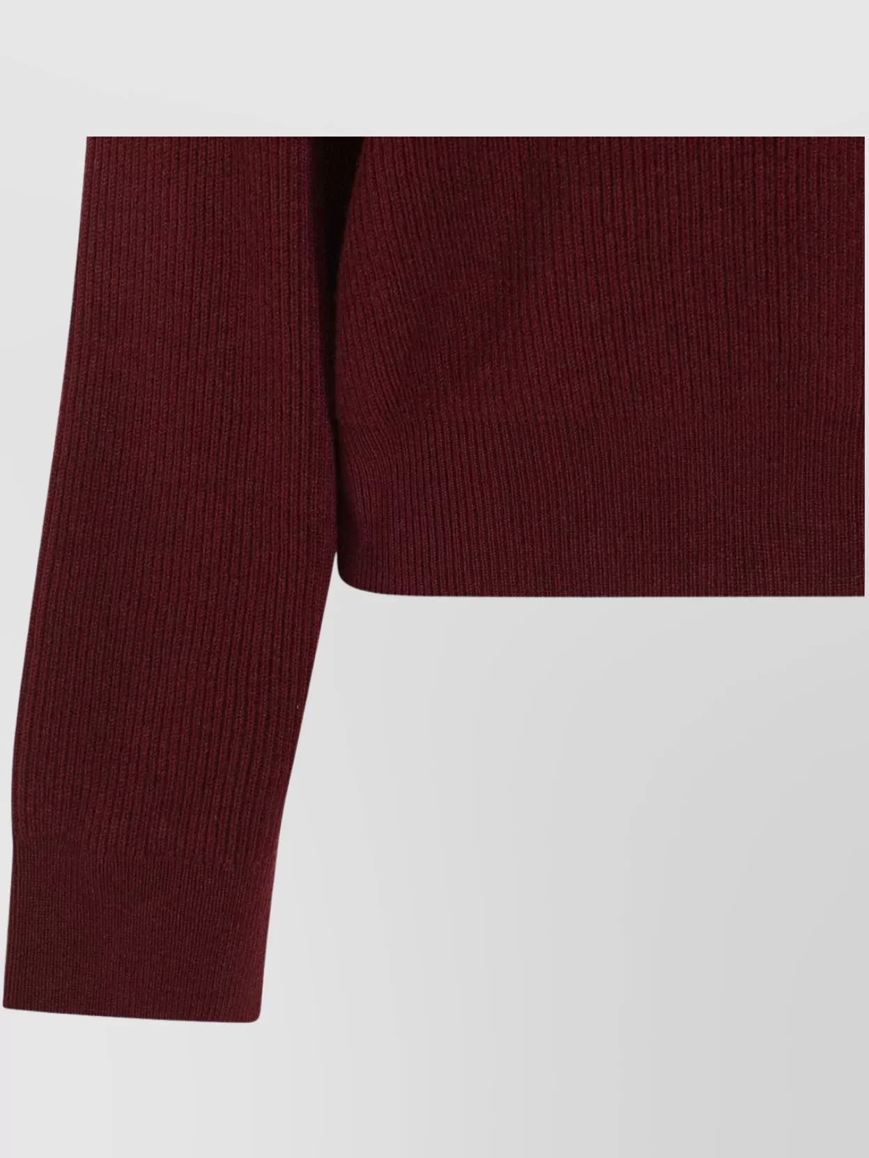 Brunello Cucinelli Ribbed Turtleneck Knitwear Relaxed Fit In Red