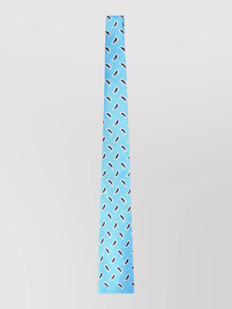 Celine silk printed tie