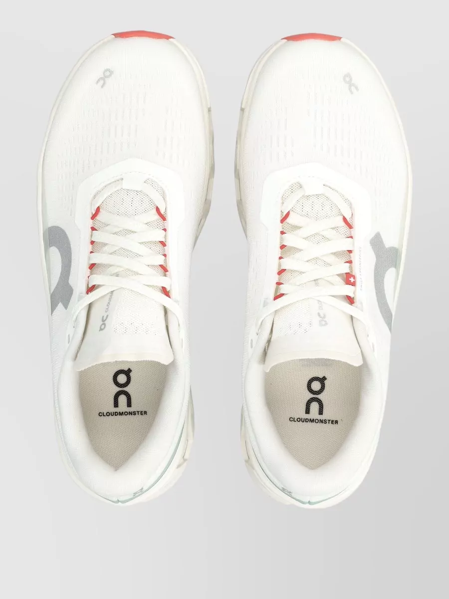 On Running Cloud Monster Sneakers Round Toe Design