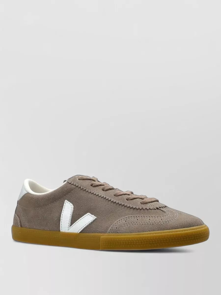 Veja suede lace-up sneakers