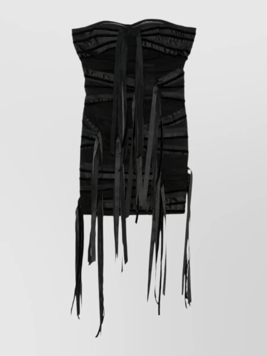 The Attico Off-The-Shoulder Mini Dress