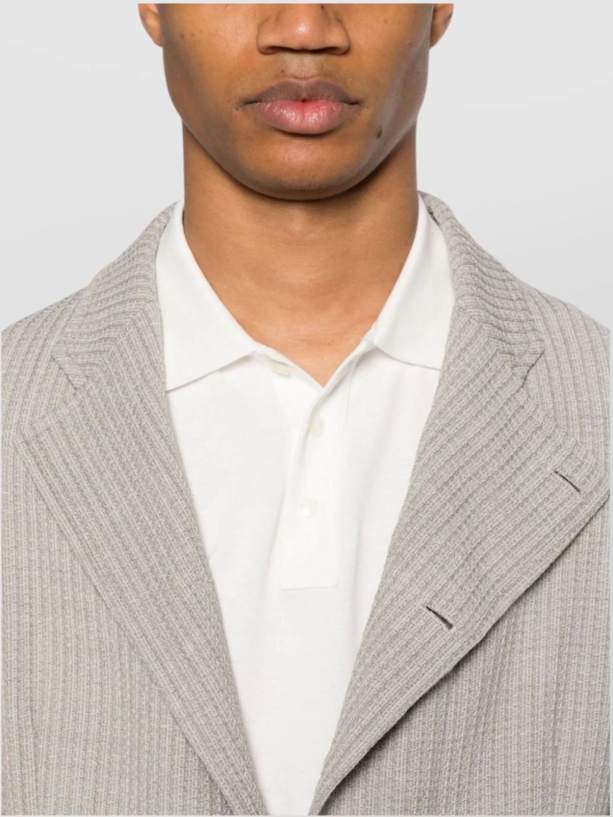 Emporio Armani Wool Blazer Jacket Single-Breasted