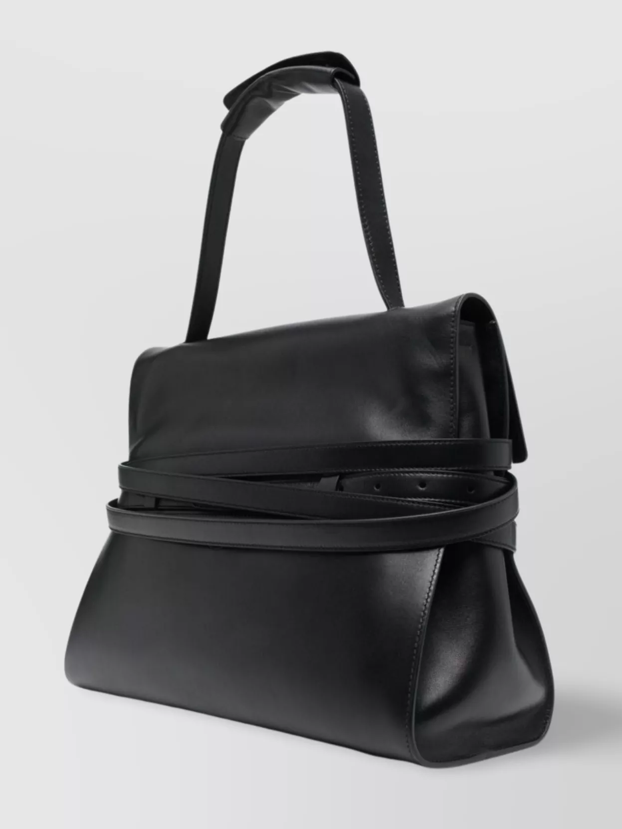 Moschino Buckle Detail Tote Bag With Shoulder Strap