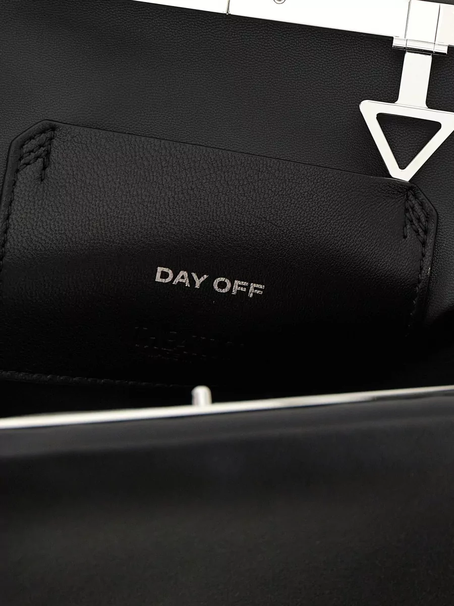 The Attico Day Off Shoulder Bag Adjustable Strap Hardware