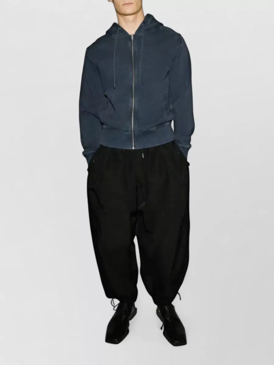 Entire Studios Cotton Slim Hooded Zip-Up Jacket