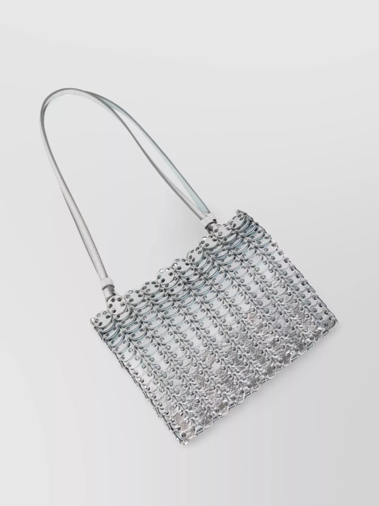Shop Rabanne Chainmail Reversible Shoulder Bag