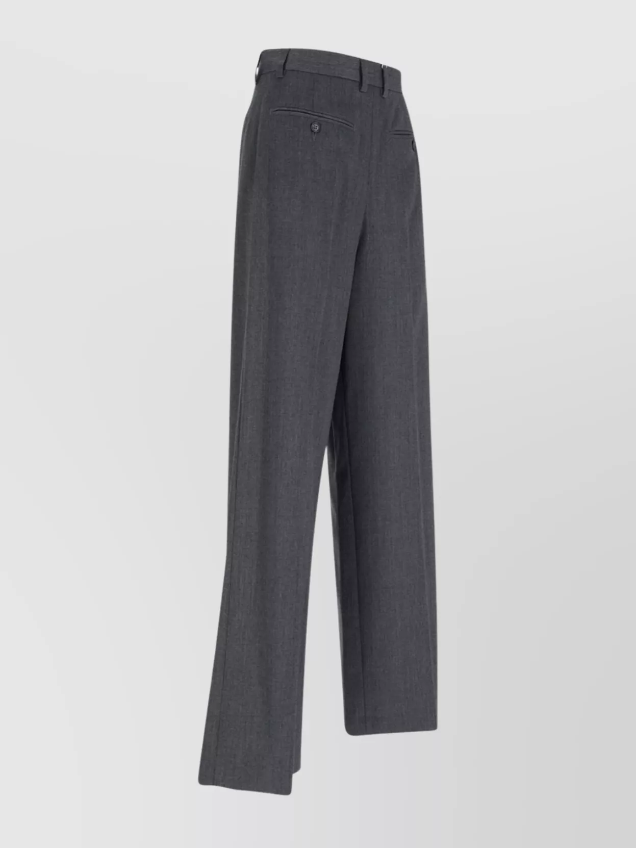 Mm6 Maison Margiela Tailored High Waist Wide Leg Trousers