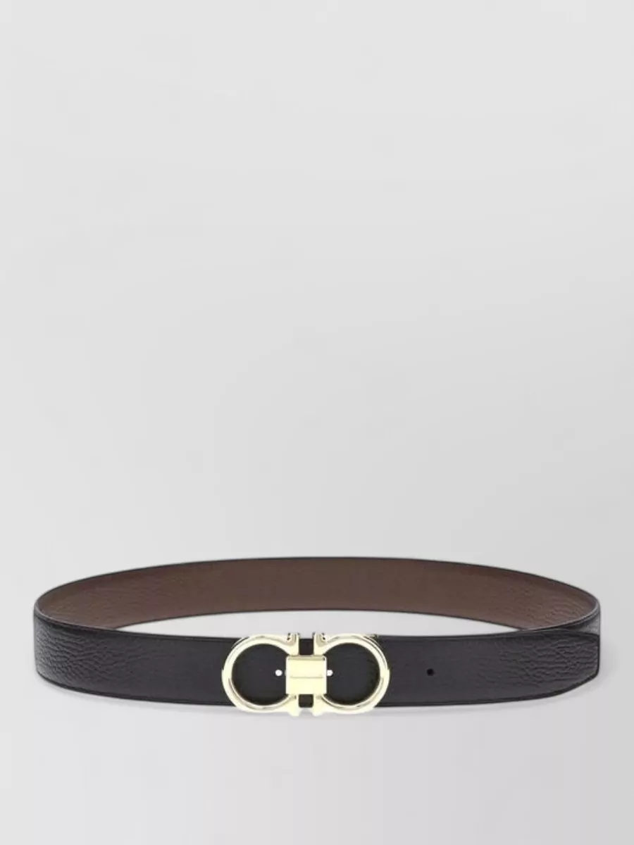 Ferragamo leather reversible belt